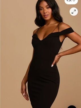NWT Lulu's “reason to celebrate” Bodycon Cocktail Dress size small
